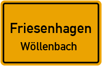 Straßen in Friesenhagen Wöllenbach