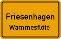 Straßen in Friesenhagen Wammesflöte
