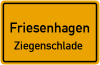 Ziegenschlade in FriesenhagenZiegenschlade