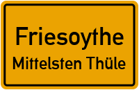 Baustellenzufahrt in 26169 Friesoythe (Mittelsten Thüle)