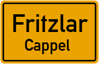 Straßen in Fritzlar Cappel