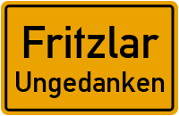 Straßenverzeichnis Fritzlar Ungedanken