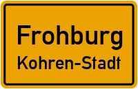 Kirchgasse in FrohburgKohren-Stadt
