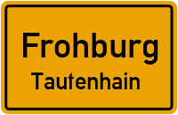 Ebersbacher Straße in FrohburgTautenhain