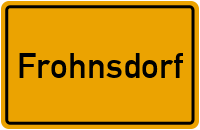 Frohnsdorf in Thüringen