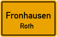 Biegenstraße in FronhausenRoth