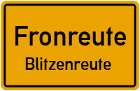 Kirchstraße in FronreuteBlitzenreute
