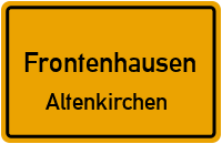 Straßen in Frontenhausen Altenkirchen