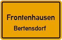 Straßen in Frontenhausen Bertensdorf