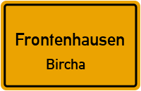Straßen in Frontenhausen Bircha