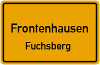 Straßenverzeichnis Frontenhausen Fuchsberg
