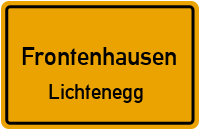 Straßen in Frontenhausen Lichtenegg