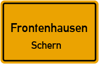 Straßenverzeichnis Frontenhausen Schern