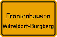 Straßenverzeichnis Frontenhausen Witzeldorf-Burgberg