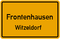 Straßenverzeichnis Frontenhausen Witzeldorf