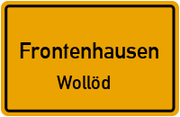 Straßen in Frontenhausen Wollöd