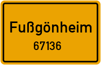 67136 Fußgönheim