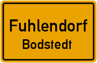 Grüne Straße in FuhlendorfBodstedt
