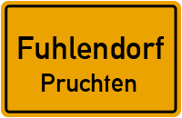 Dorfstraße in FuhlendorfPruchten