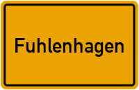 Ortsschild von Gemeinde Fuhlenhagen in Schleswig-Holstein