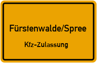 Zulassungstelle Fürstenwalde/Spree