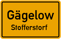 Dorfstraße Stofferstorf in GägelowStofferstorf