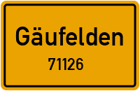 71126 Gäufelden