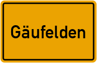 City Sign Gäufelden