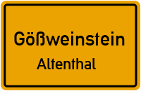 Straßenverzeichnis Gößweinstein Altenthal