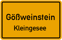 Kleingesee-Brunnenstr. in GößweinsteinKleingesee