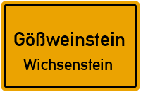 Straßenverzeichnis Gößweinstein Wichsenstein