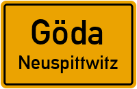 Medewitzer Straße in GödaNeuspittwitz