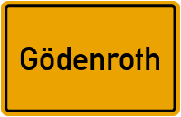 City Sign Gödenroth