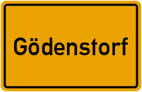 Ortsschild von Gemeinde Gödenstorf in Niedersachsen