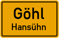 Rosenstraße in GöhlHansühn