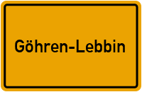 Branchenbuch von Göhren-Lebbin auf onlinestreet.de