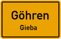 Straßen in Göhren Gieba
