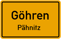 Straßen in Göhren Pähnitz