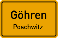 Straßen in Göhren Poschwitz