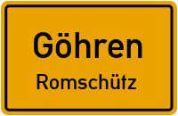 Kirchweg in GöhrenRomschütz