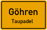 Straßen in Göhren Taupadel