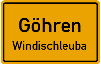 Straßen in Göhren Windischleuba