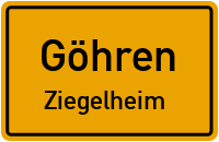 Bergstraße in GöhrenZiegelheim