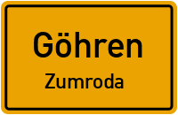 Straßen in Göhren Zumroda
