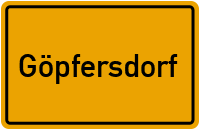 City Sign Göpfersdorf