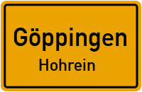 Westliche Linsenholz-Ausfahrt in GöppingenHohrein