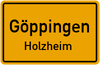 Bachstraße in GöppingenHolzheim