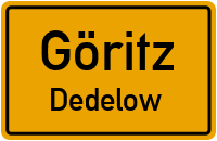 Schulstraße in GöritzDedelow