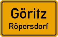 Schmiedeweg in GöritzRöpersdorf