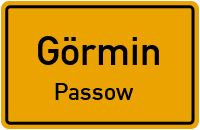 Chaussee in GörminPassow